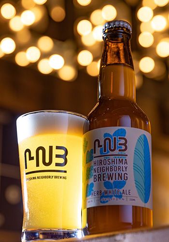 HNB　ハーブホワイトエール Herb White Ale　330ml