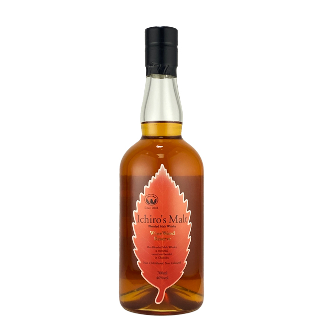 イチローズモルト　ワインウッドリザーブ　リーフラベル　700ml