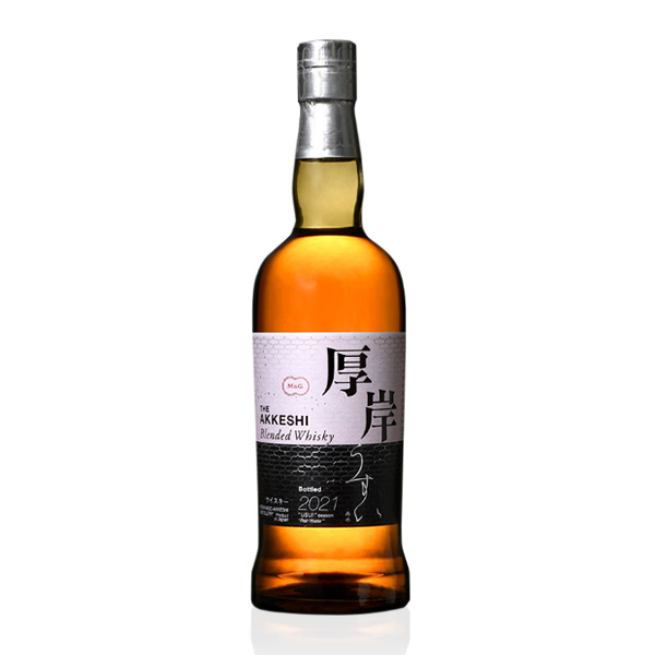 厚岸蒸溜所 ブレンデッドウイスキー雨水（うすい） 700ml