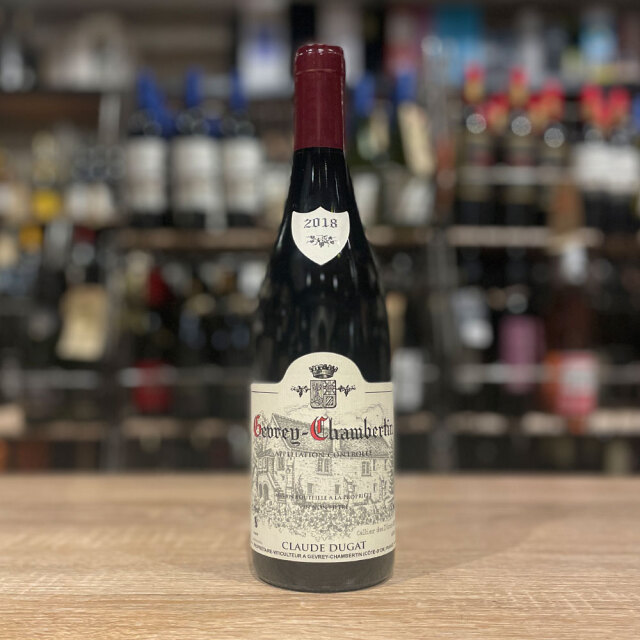 ジュヴレ・シャンベルタン2018　クロード・デュガ750　750ml