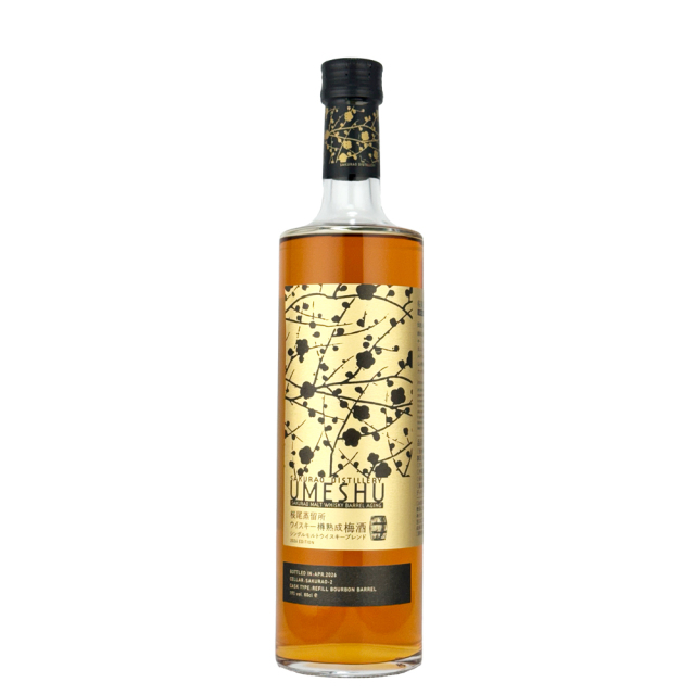 桜尾蒸留所】ウイスキー樽熟成梅酒 2026 600ml SAKURAO MALT WHISKY