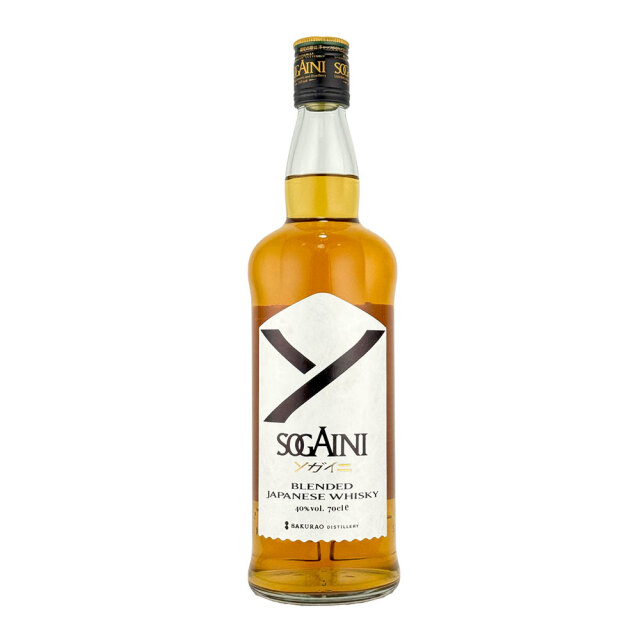 ブレンデッドジャパニーズウイスキー SOGAINI（ソガイニ）　700ml　サクラオ　 桜尾 戸河内 広島