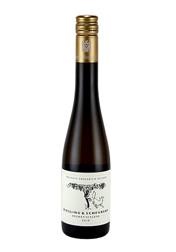 フリードリッヒ・ベッカー　ベーレンアウスレーゼ　ショイレーベ＆リースリング　375ml (Beerenauslese Scheurebe & Riesling)