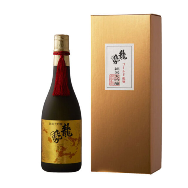 龍勢(りゅうせい)　ゴールドラベル 生もと 純米大吟醸　720ml