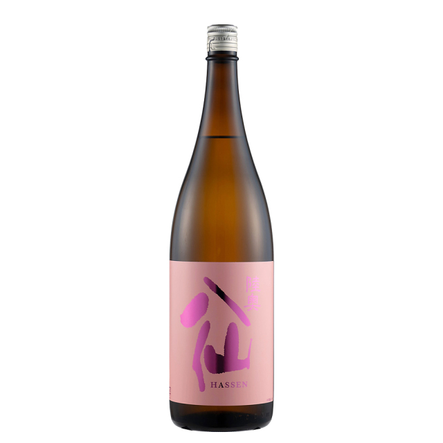 陸奥八仙（むつはっせん）　吟醸　ピンクラベル（火入れ）　1800ml