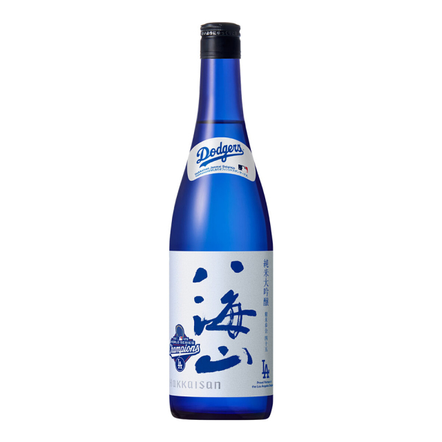 八海山　純米大吟醸　ドジャース　ワールドシリーズ　2連覇記念ボトル　720ml