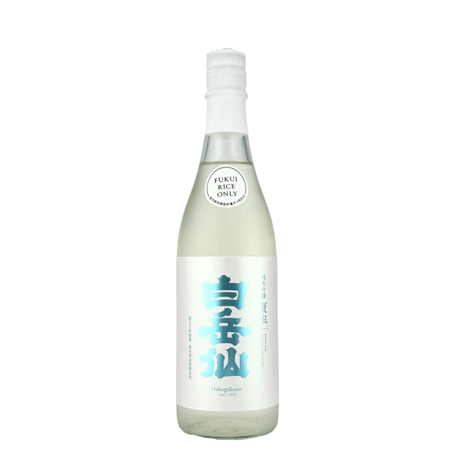 白岳仙(はくがくせん)　純米吟醸　夏虫　720ml