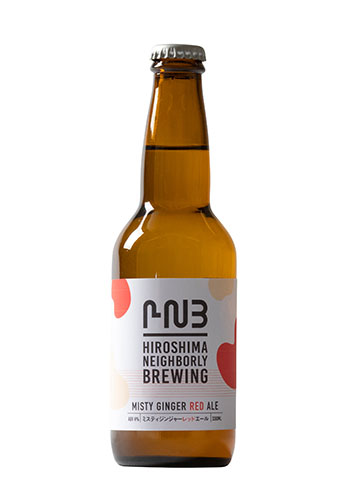 HNB　ミスティジンジャーレッドエール　330ml