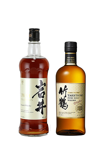 【WEBショップ限定】　ジャパニーズウィスキー（岩井トラディション　700ml×1、竹鶴　ピュアモルト　700ml×1本）