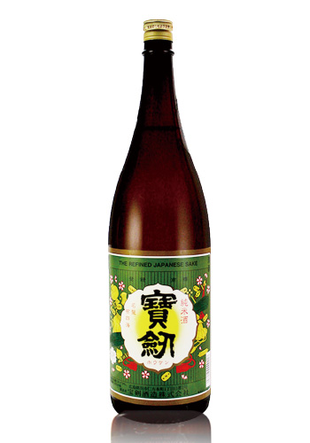宝剣　純米酒　レトロラベル