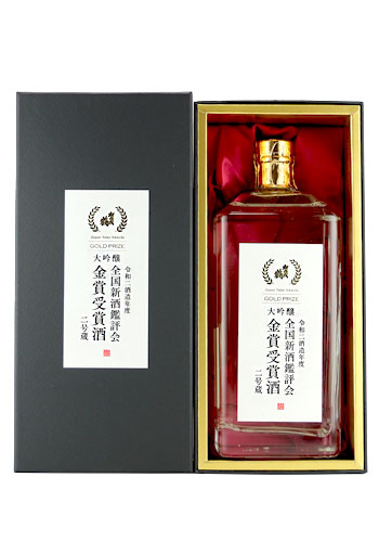 賀茂鶴(かもつる)　令和二酒造年度　全国新酒鑑評会　金賞受賞酒　二号蔵　大吟醸　720ml