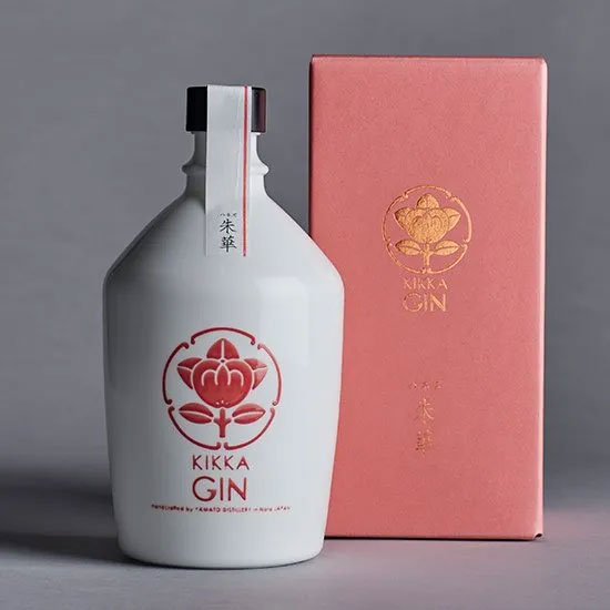 【箱付】橘花KIKKA GIN 朱華（はねず） 700ml　クラフトジン