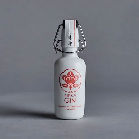 橘花KIKKA GIN 朱華（はねず） 150ml　クラフトジン　箱付