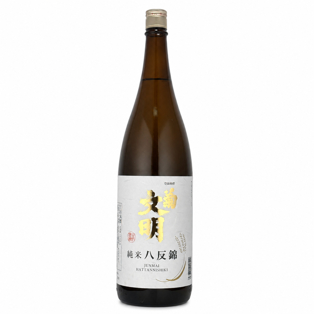 菊文明（きくぶんめい）　上撰　純米八反錦　720ml