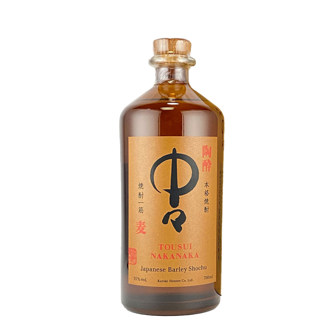 陶酔中々　35°　麦焼酎　700ml　【箱無し】