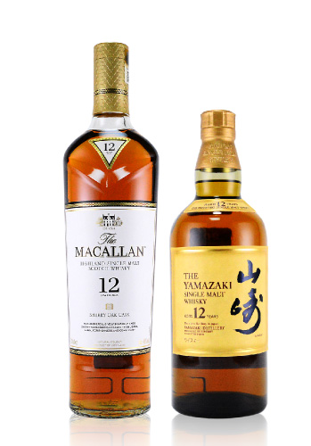 Webショップ限定 12年ウィスキー飲み比べセット 山崎 12年 700ml 1