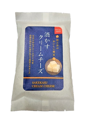 三原食品 酒かすクリームチーズ 75g 日本酒 焼酎の通販 大和屋酒舗
