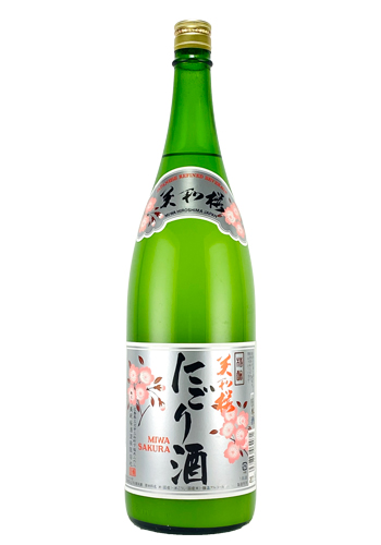 美和桜(みわさくら)　にごり酒　1800ml