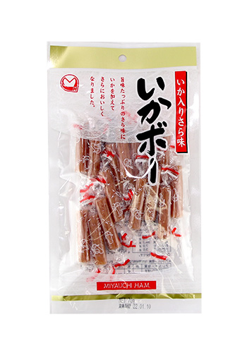 【宮内ハム】 イカ入りサラミ　いかボー　70g