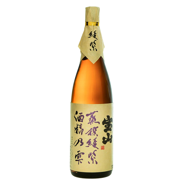 宝山　蒸撰綾紫（じょうせん あやむらさき）　芋焼酎25° （紫）1800ml