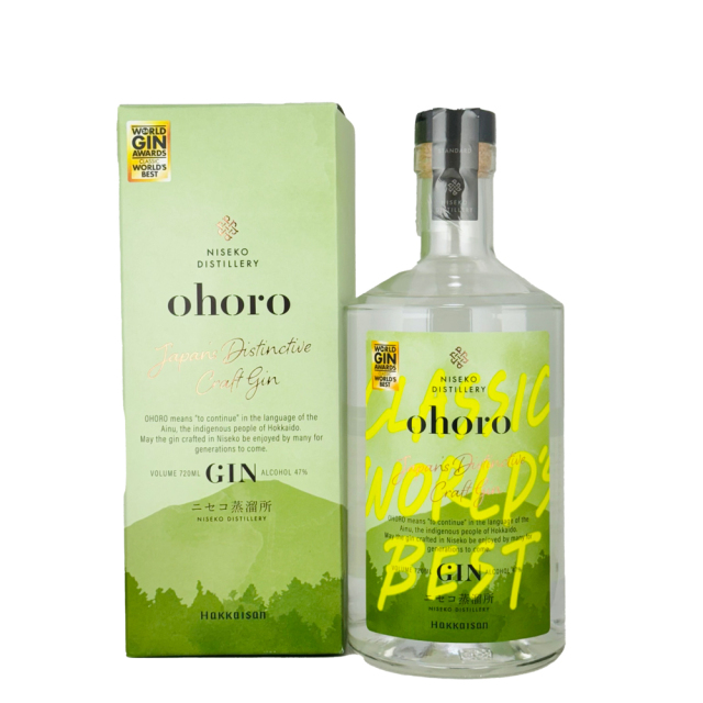 ニセコ蒸溜所　ohoro GIN（オホロジン）記念ボトル　720ml