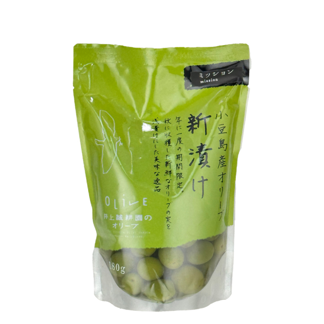 か*ず様 オリーブ 小豆島特産】オリーブの新漬 180g 日本酒・焼酎の通販｜大和屋酒舗