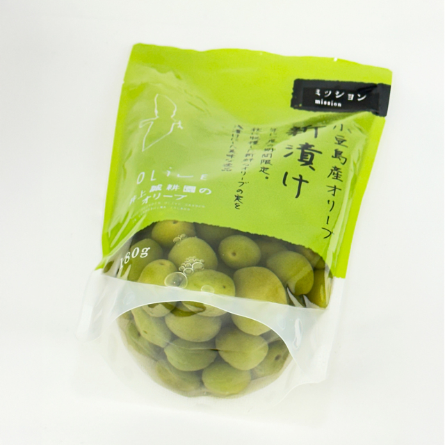 ＜小豆島特産＞新漬オリーブ　180g
