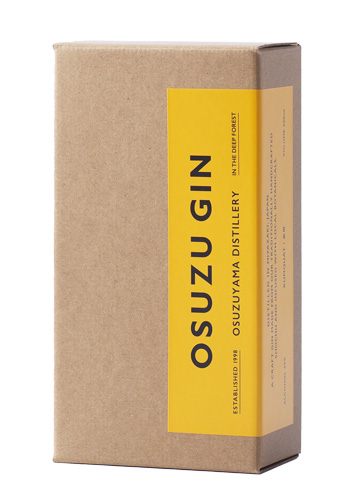 OSUZU GIN Kumquat（金柑） 200ml　尾鈴山蒸留所　クラフトジン