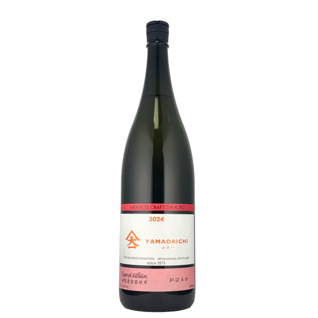 YAMADAICHI 山大一 Copper pot distillation 銅製蒸溜器使用　紅はるか　1800ml
