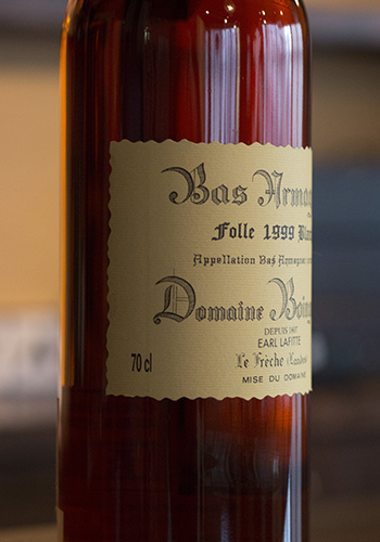 ドメーヌ・ボワニエル　フォル・ブランシュ　1999　バ・アルマニャック