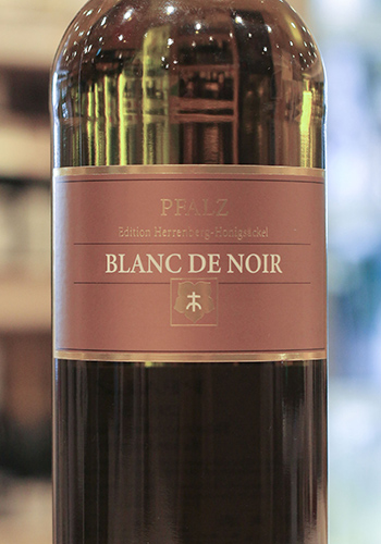 ファルツ　ブラン・ド・ノワール　ファインヘルプ（Pfalz blanc de noir Q.b.A. Feinherb）