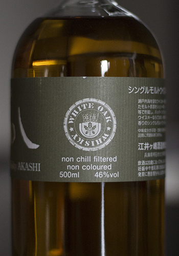 ホワイトオーク シングルモルト　あかし　500ml