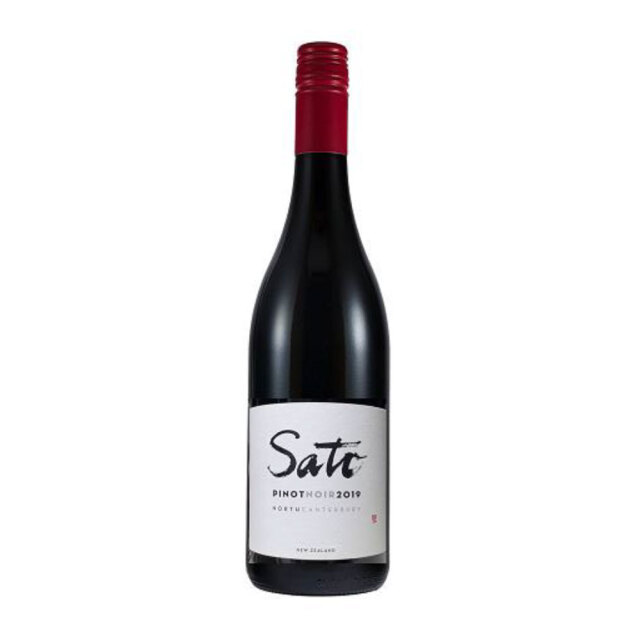 【Sato Wines サトウ・ワインズ】Sato Pinot Noir North Canterbury（サトウ ピノ・ノワール ノース・カンタベリー）2020　750ml