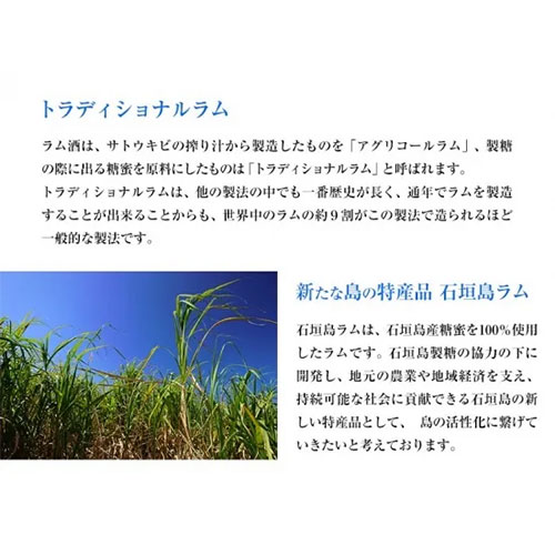請福（せいふく） 石垣島ラム SILVER 40度　700ml