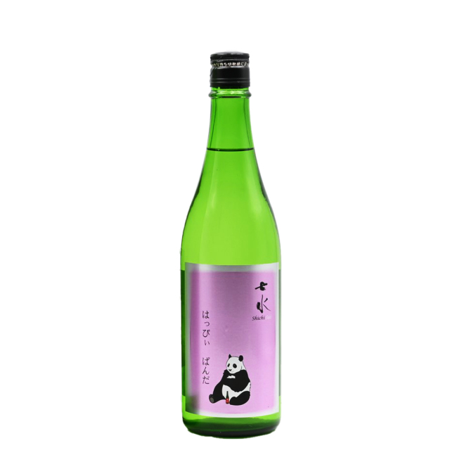 七水(しちすい)　純米吟醸55　はっぴいぱんだ　720ml