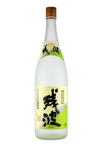 残波　泡盛　25度　1800ml