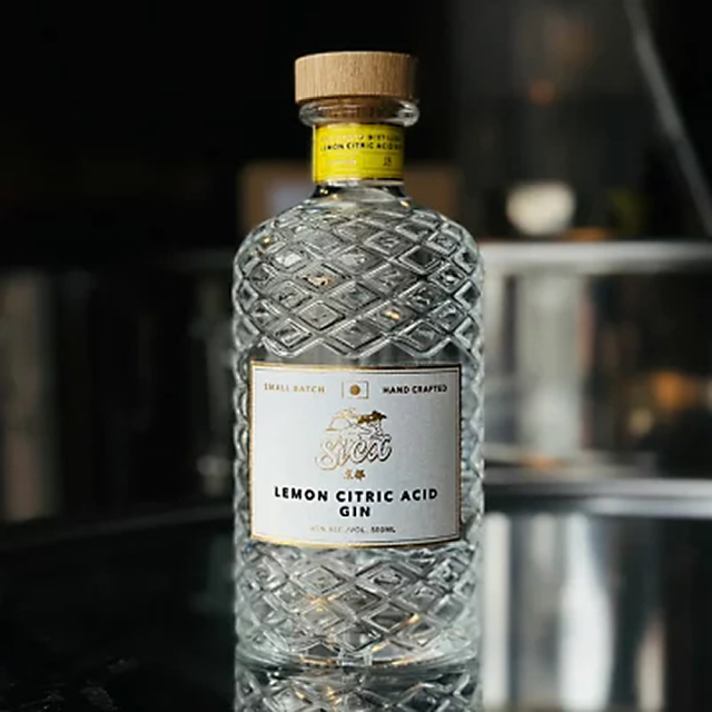 SiCX京都 レモン シトリックアシッド(クエン酸)ジン（LEMON CITRIC ACID GIN） 500ml
