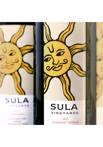 スラ・ヴィンヤーズ　シラーズ (SULA Vineyards Shiraz) 750ml