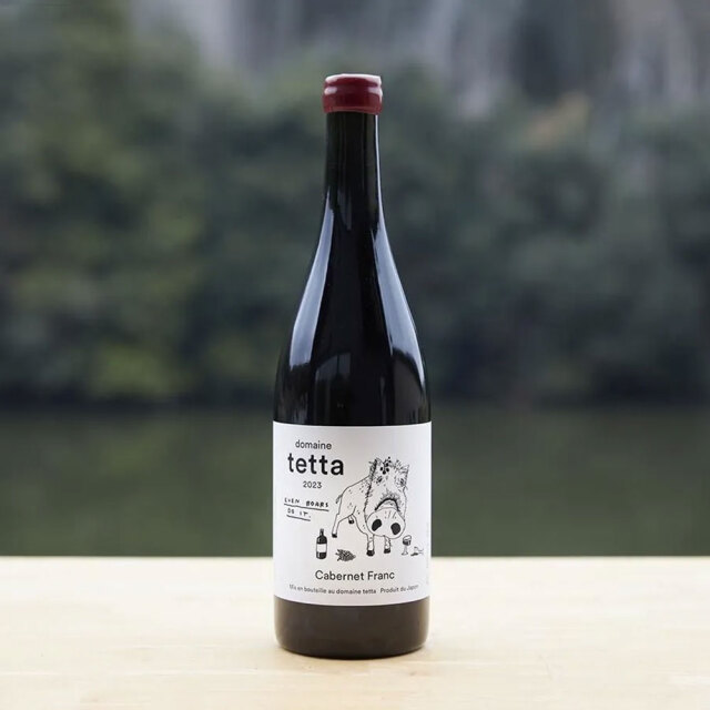 domaine tetta カベルネフラン 750ml （2023 Cabernet Franc