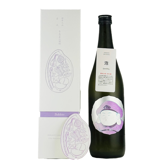 酒の七福神　若波（わかなみ）×大黒天　720ml　｜白糸酒造170周年記念酒・田中六五