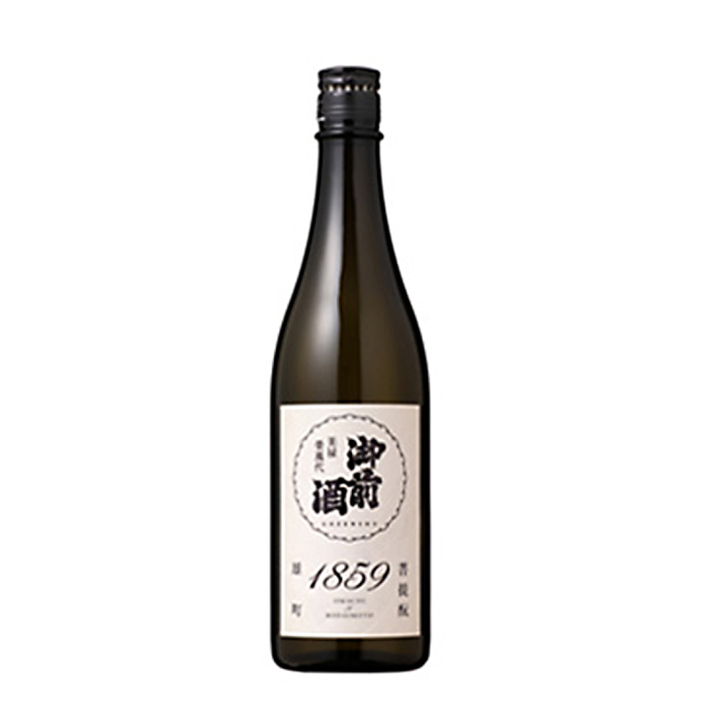 御前酒（ごぜんしゅ） 1859　菩提もと（ぼだいもと）　雄町　火入れ　720ml