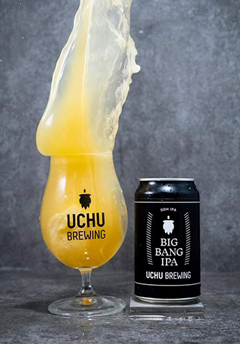 うちゅうブルーイング　宇宙　BIG BANG IPA　350ml