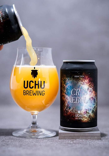 うちゅうブルーイング　CRAB NEBULA　350ml