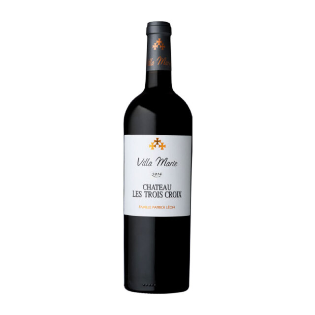 シャトー・レ・トロワ・クロワ　ヴィラ・マリー 2015　 750ml