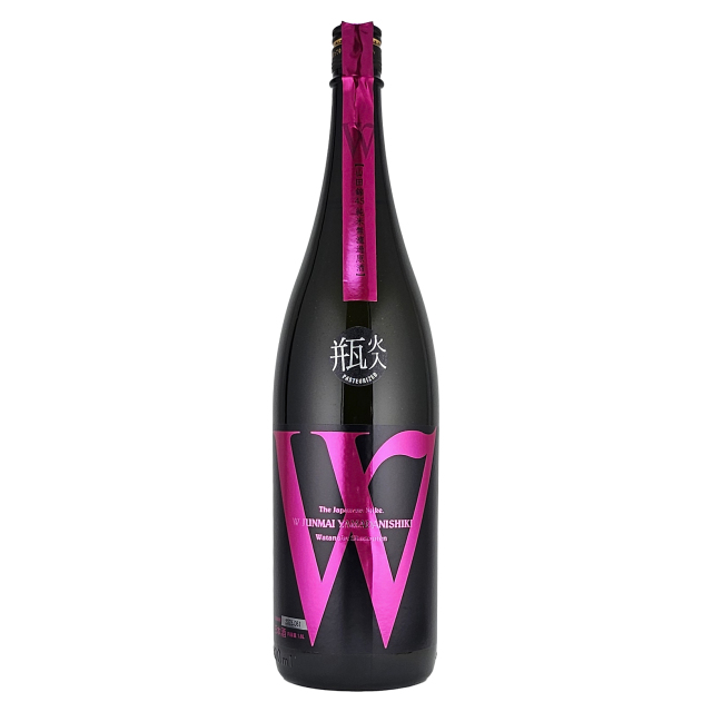 Ｗ（ダブリュー）　山田錦 純米 無濾過原酒 火入　　1800ml