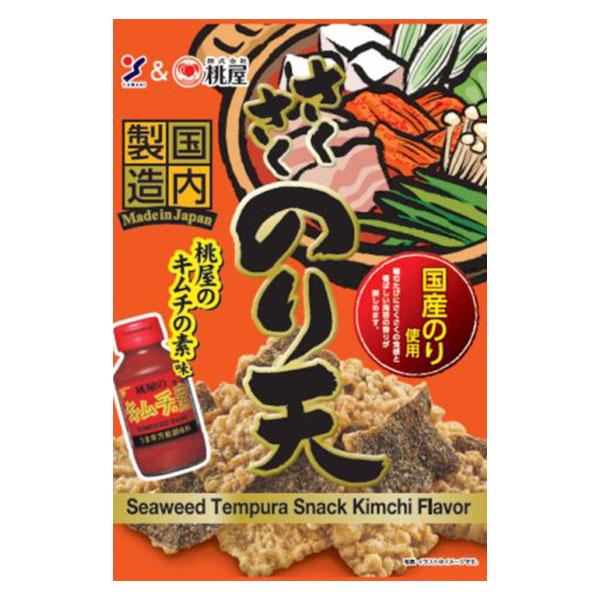 【山栄】さくさくのり天　桃屋キムチ味　70g