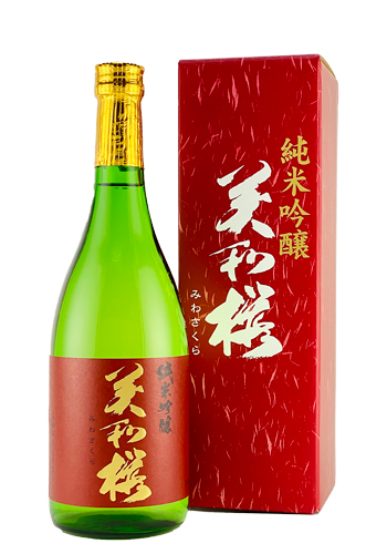 美和桜(みわさくら) 純米吟醸 (赤箱) 720ml 日本酒・焼酎の通販