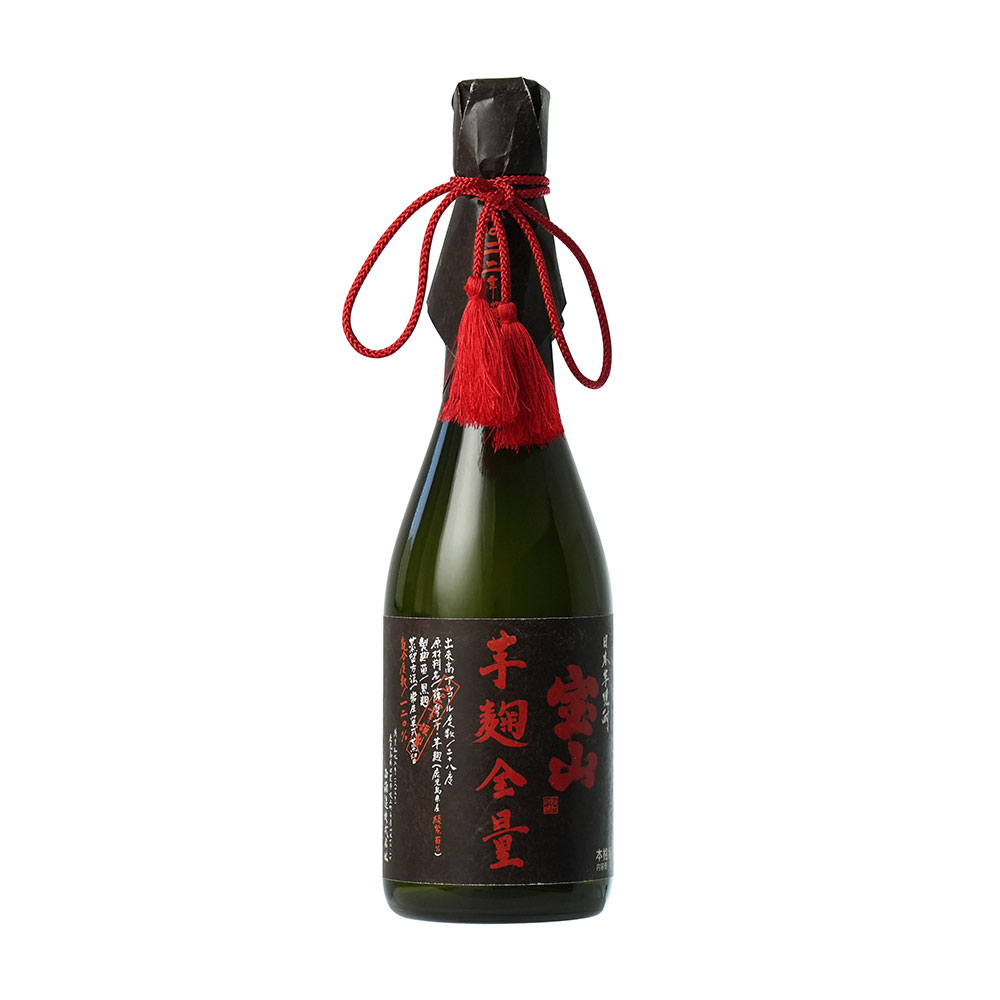 宝山　芋麹全量  綾紫（あやむらさき）　黒ラベル　芋焼酎25°　720ml