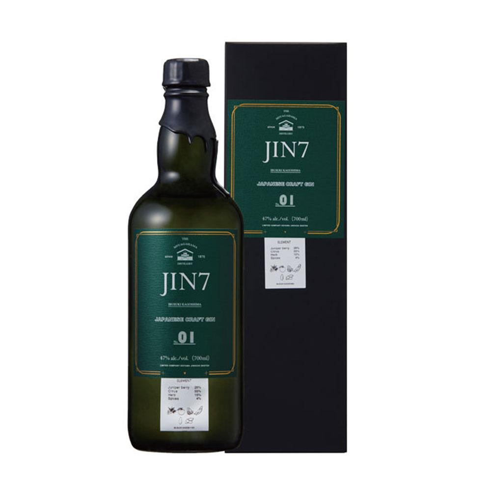 大山甚七商店】JIN7 series 01（ジンセブン シリーズ01） 700ml 日本酒