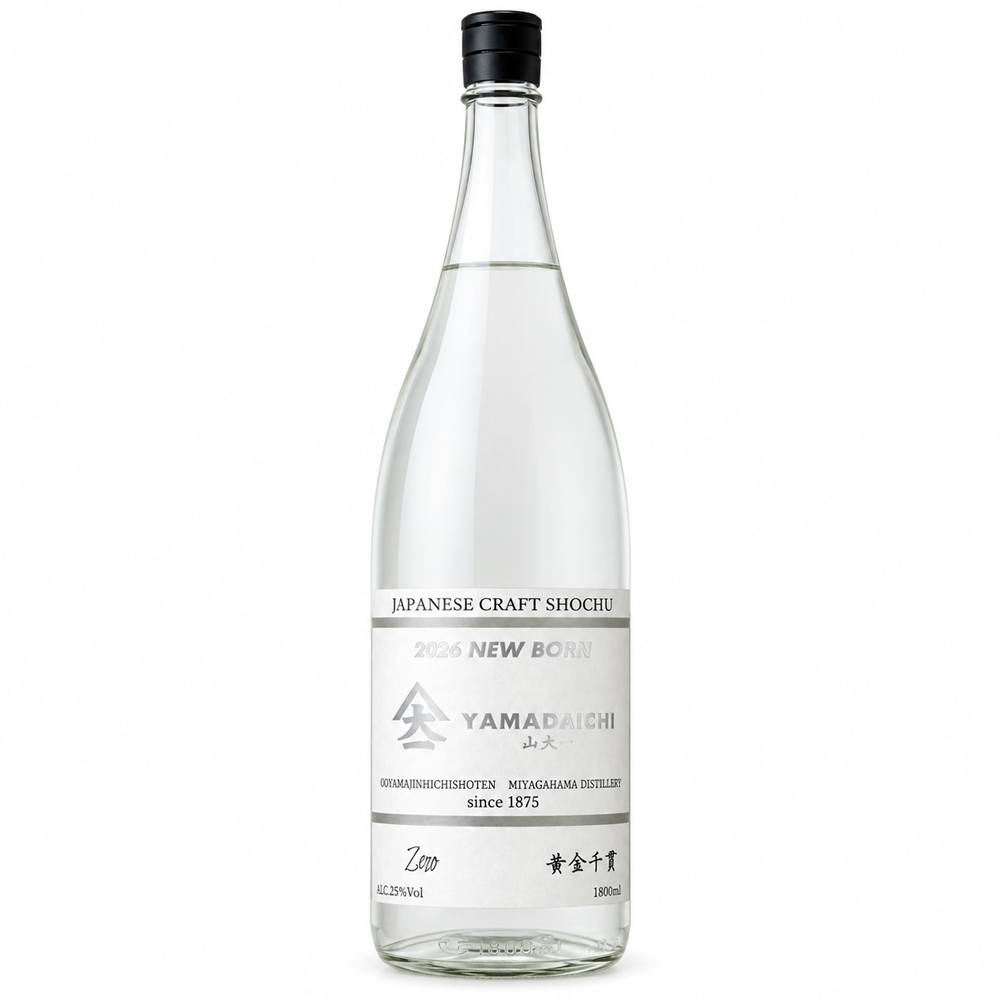 YAMADAICHI 山大一 Zero 2026 Newborn　芋焼酎25度　1800ml